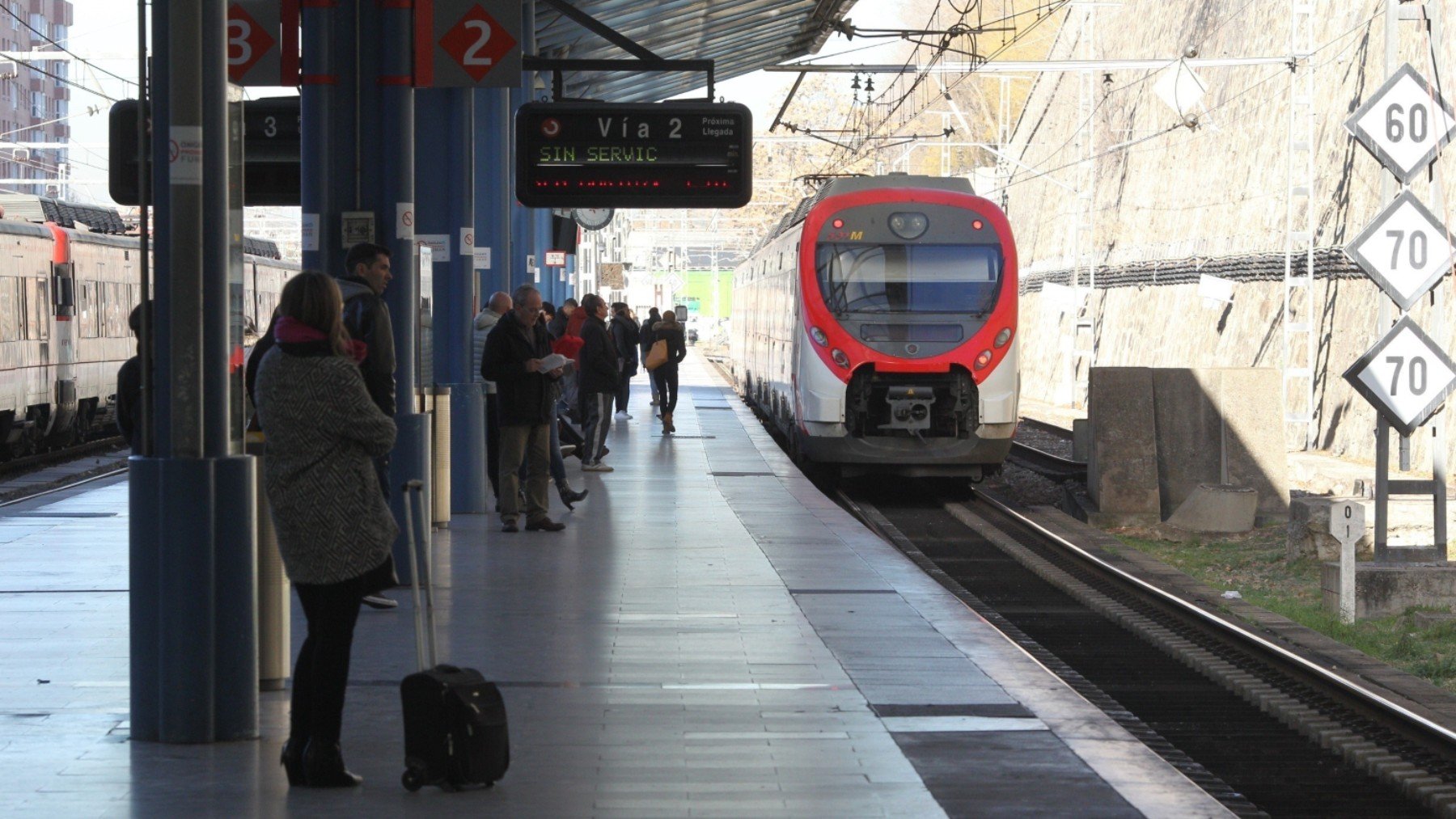 Un tren de Cercanías Madrid. (Foto: Ep)