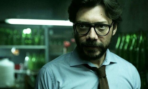 Álvaro Morte como El Profesor en 'La Casa de Papel'. (Netflix)