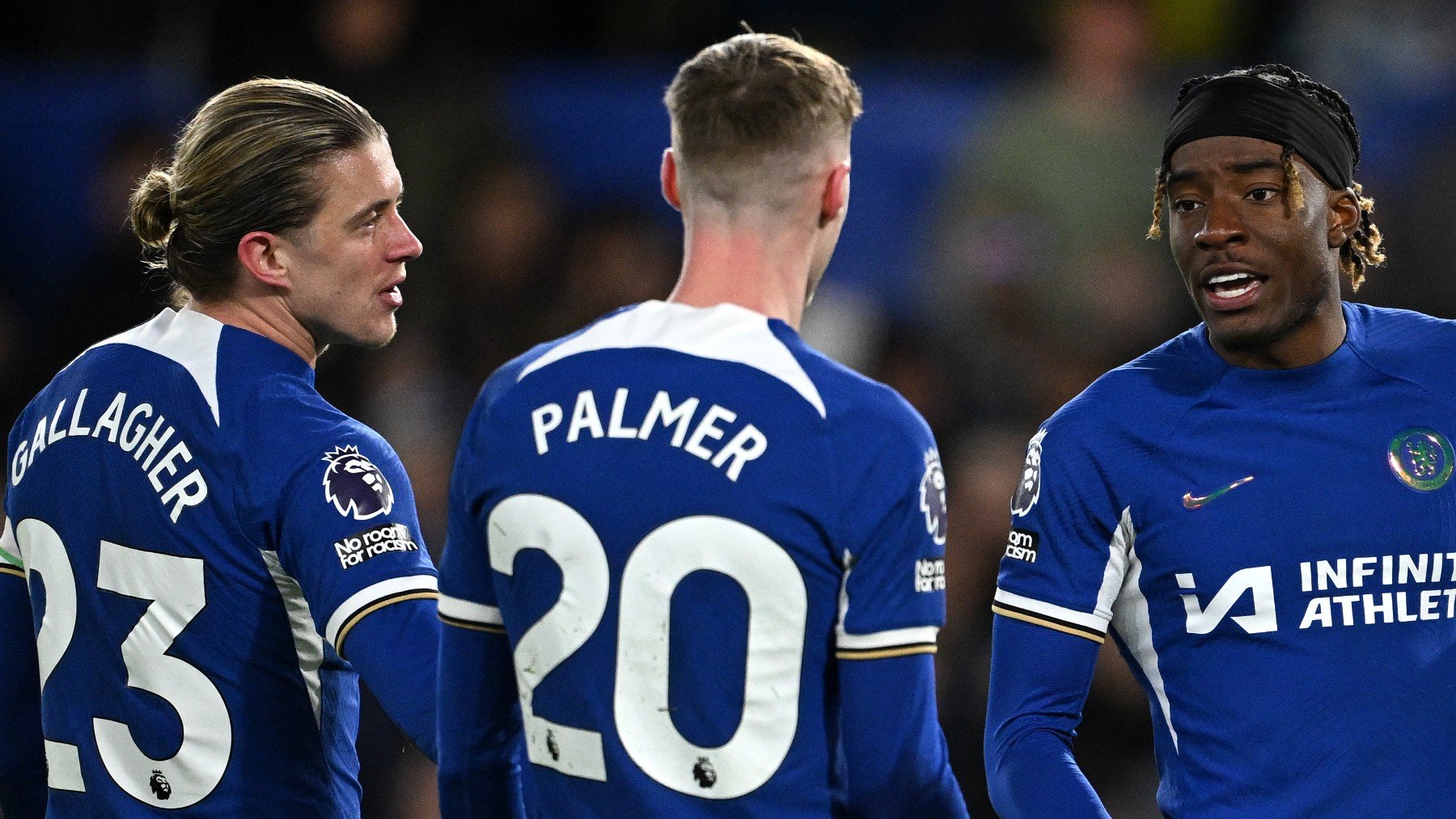 Los jugadores del Chelsea protagonizaron una ridícula escena. (Getty)