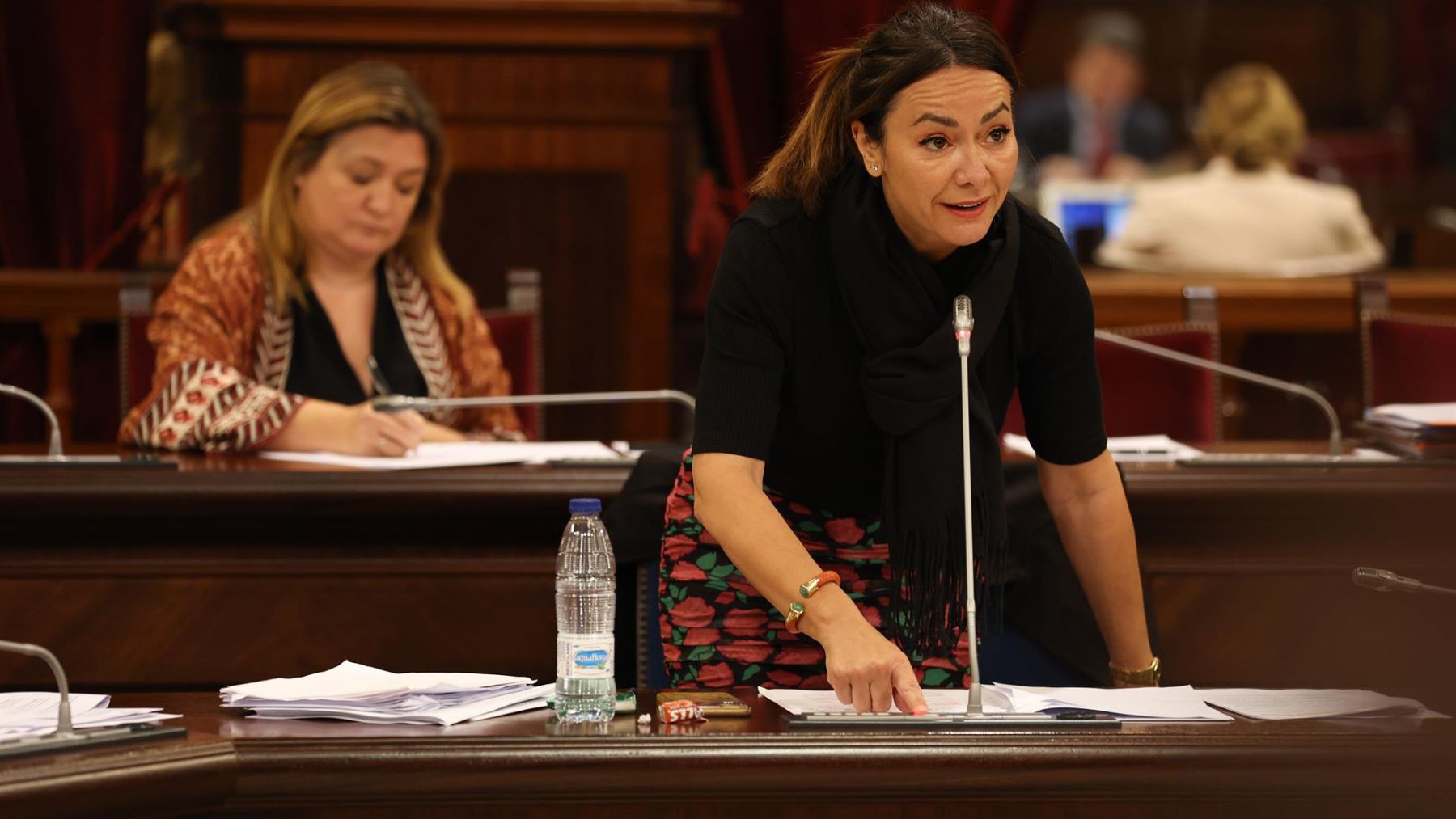 La consellera de Vivienda, Marta Vidal, en el Parlament.