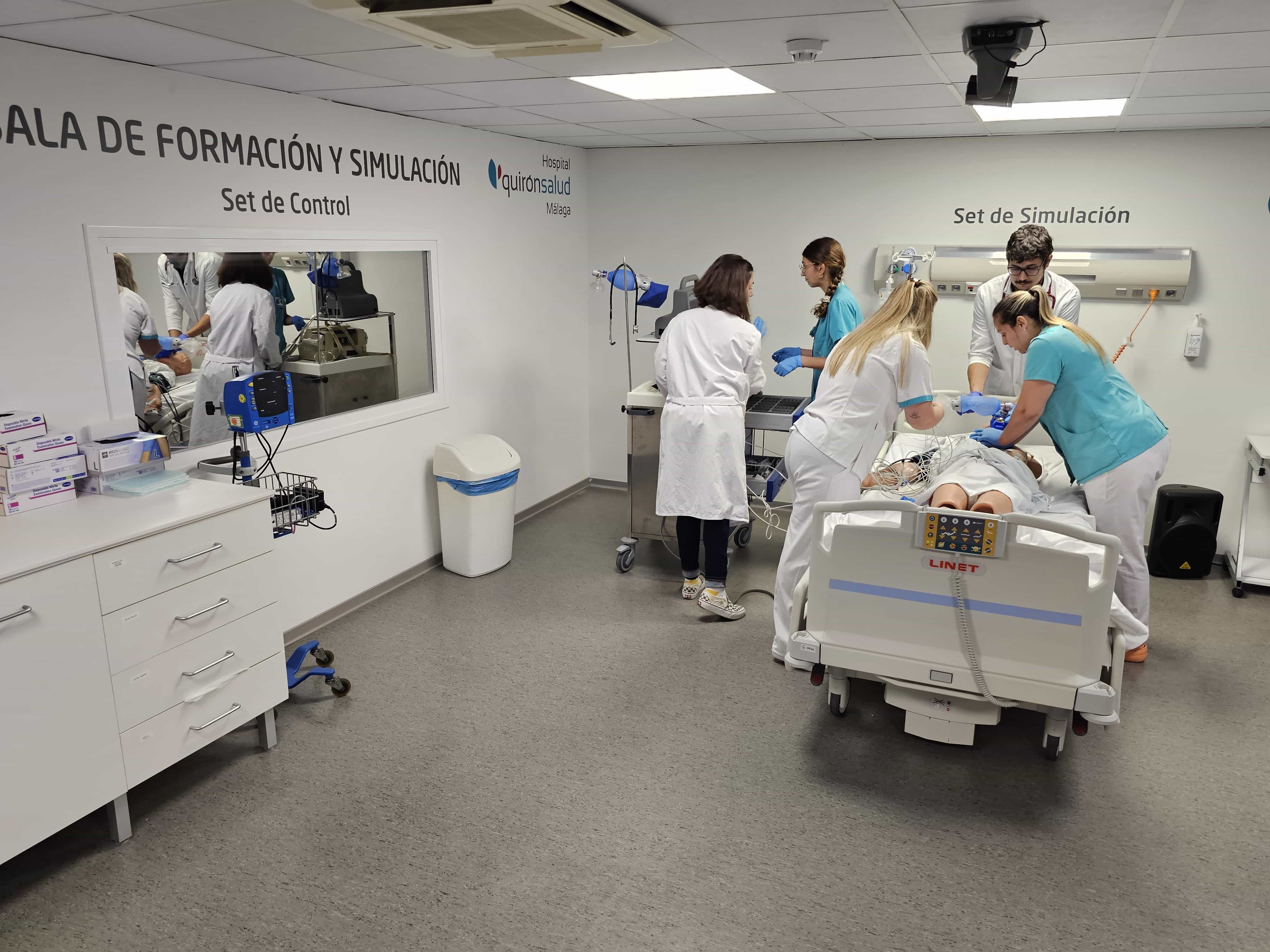 Sala de Simulación del Hospital Quirónsalud Málaga @Quirónsalud