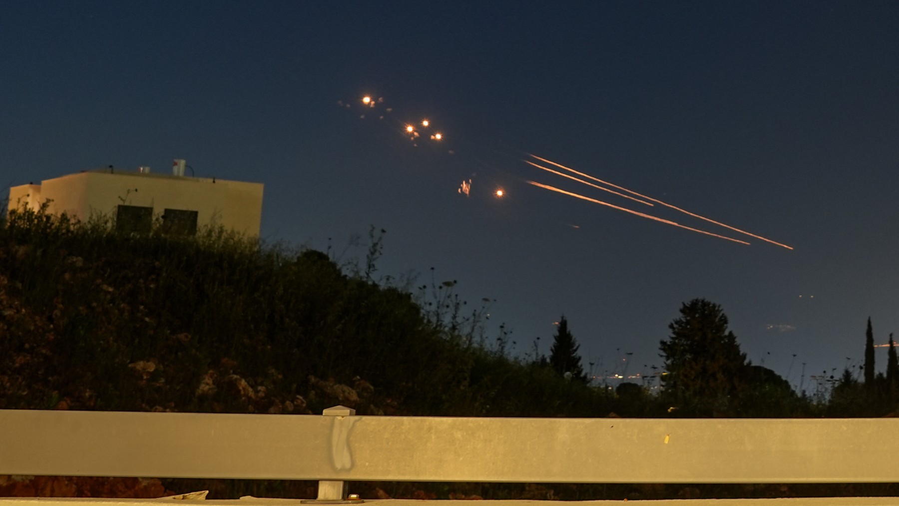 Drones lanzados por Irán hacia Israel. (Foto: Ep)