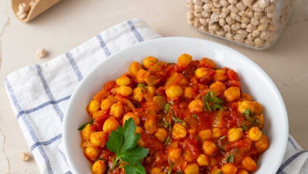 Garbanzos con especias