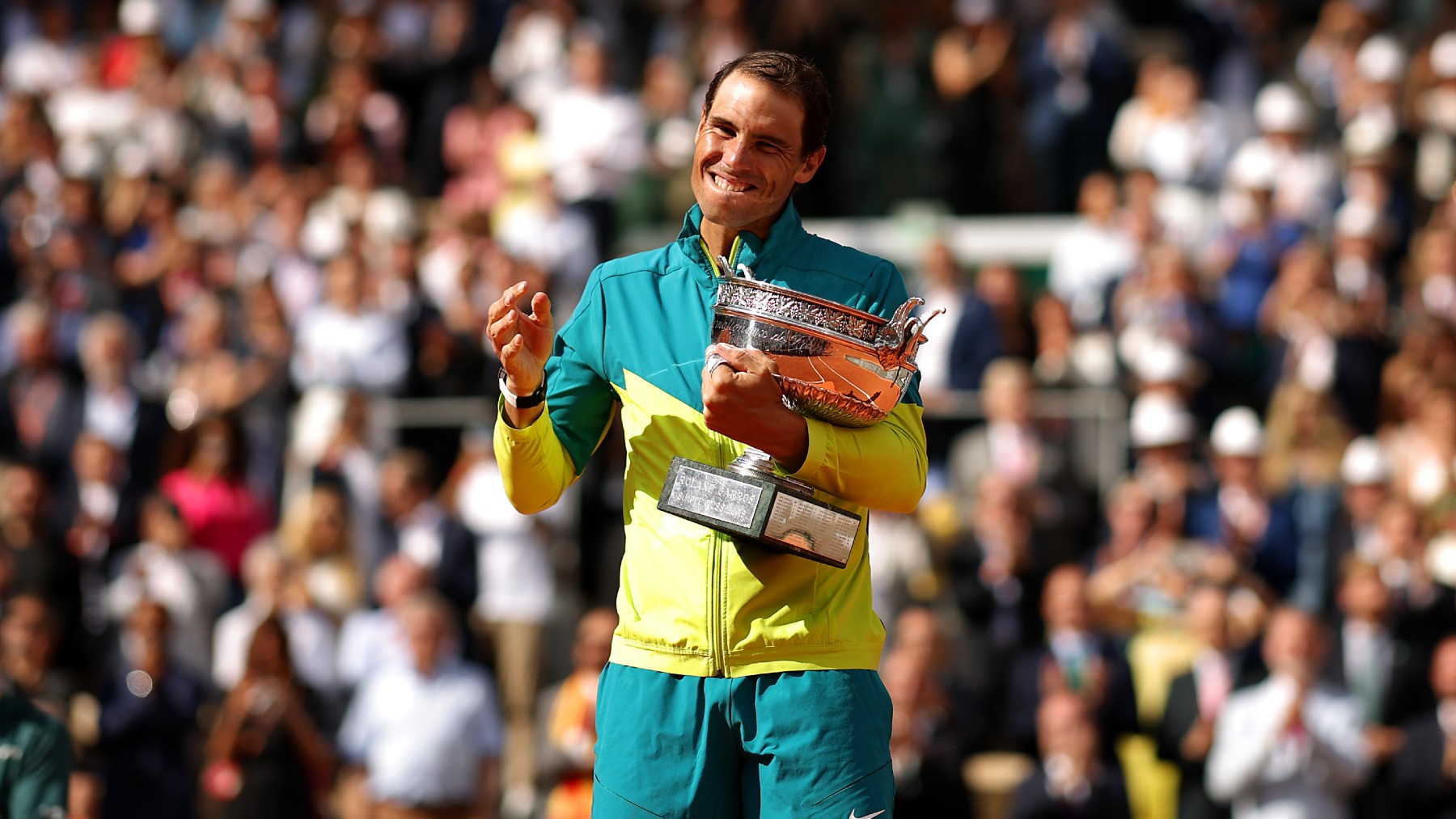 Roland Garros, el torneo más destacado en el palmarés de Rafa Nadal. (Foto: Getty)