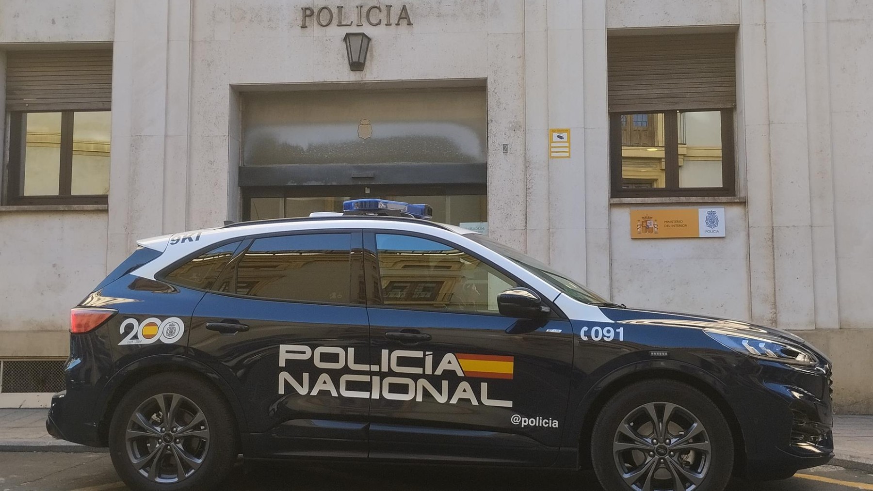 Coche de policía. (Foto: Ep)