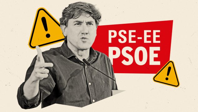 Alarma en el PSOE: sus ‘trackings’ le dan menos de 10 escaños en el País Vasco, con el PP muy cerca