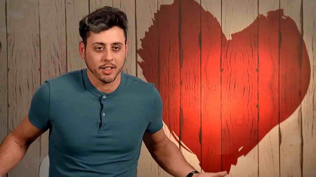 Christian en 'First Dates'. (Mediaset)