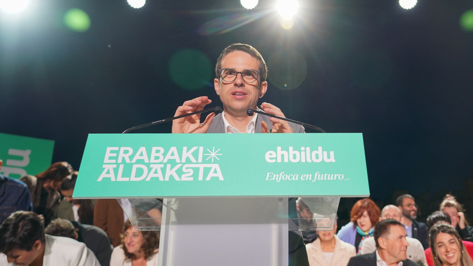 Pello Otxandiano, candidato de Bildu a las elecciones vascas. (Foto: EP)