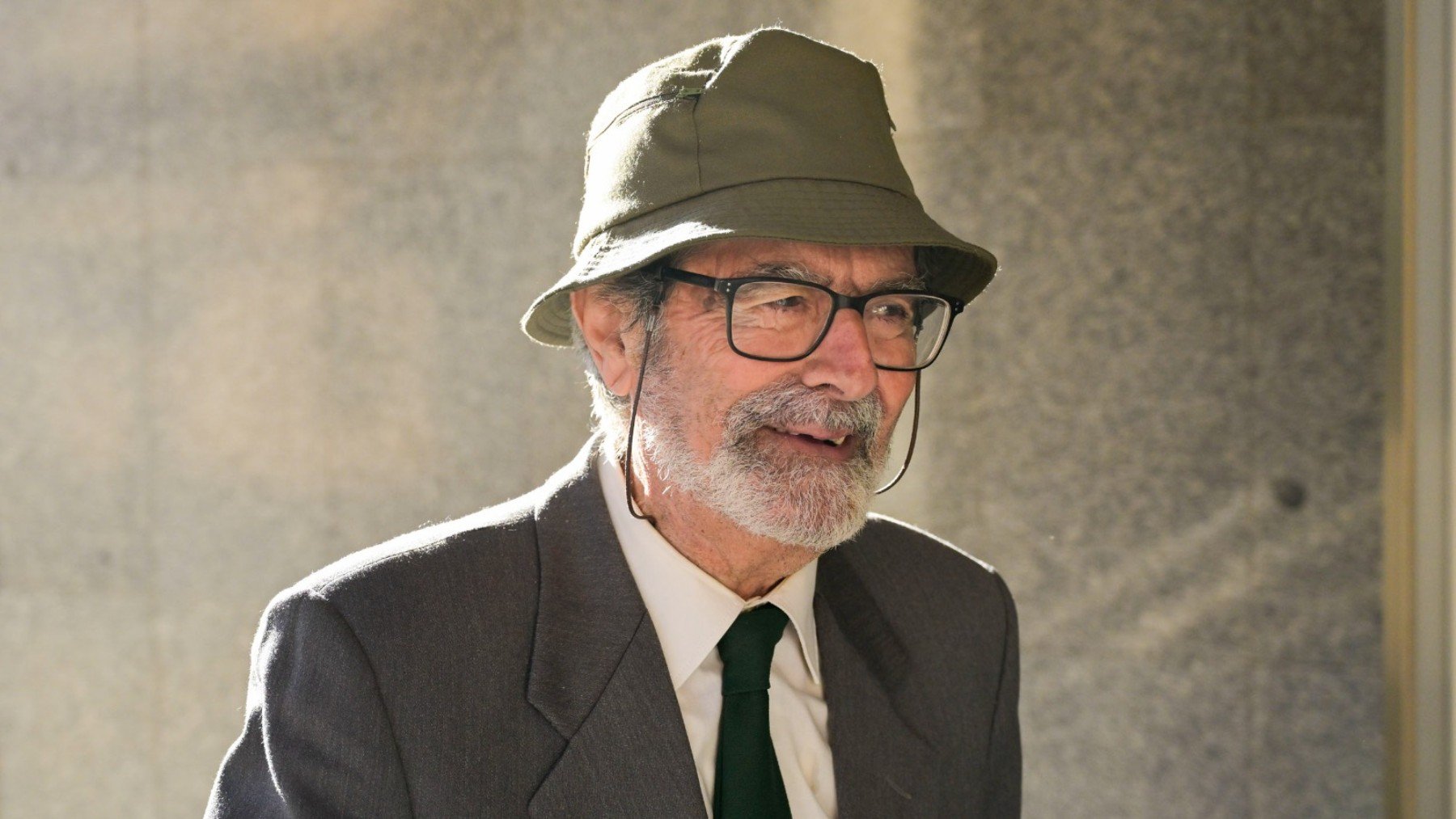 El jubilado Pepe Lomas, de 80 años, durante el juicio.