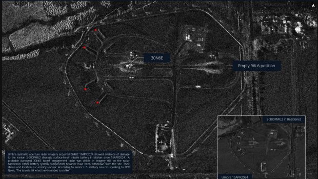 Israel utilizó un misil evasor de radares para alcanzar las defensas S-300 rusas de Isfahán