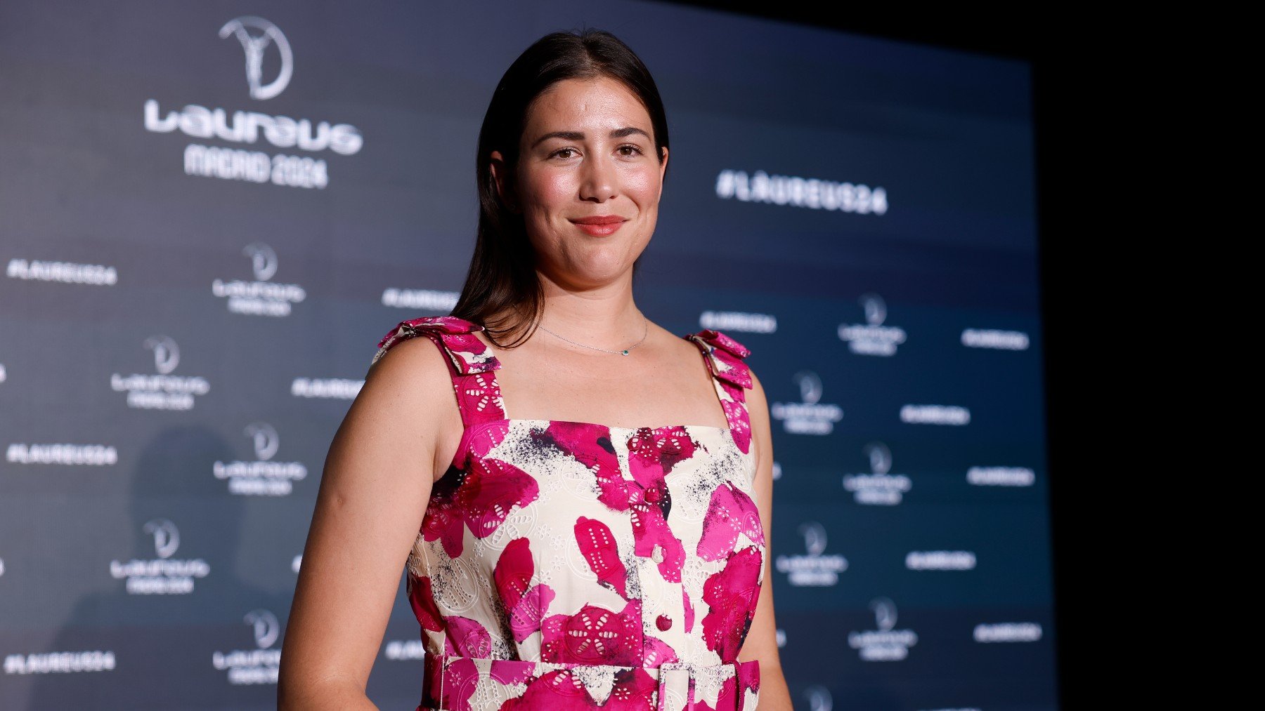 Garbiñe Muguruza, en Madrid. (EFE)