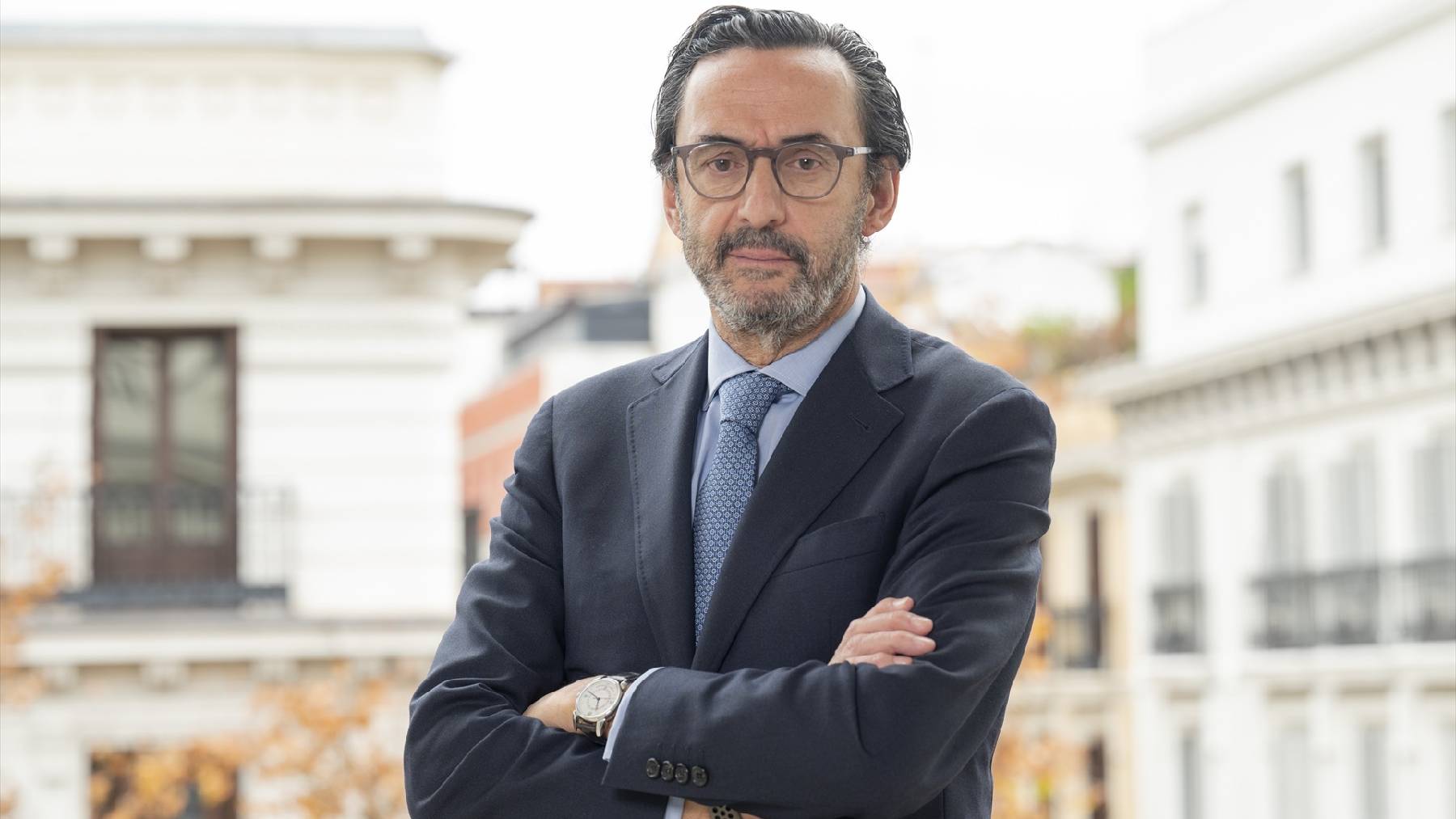 Enrique Sanz Fernández-Lomana, presidente de la Mutualidad.