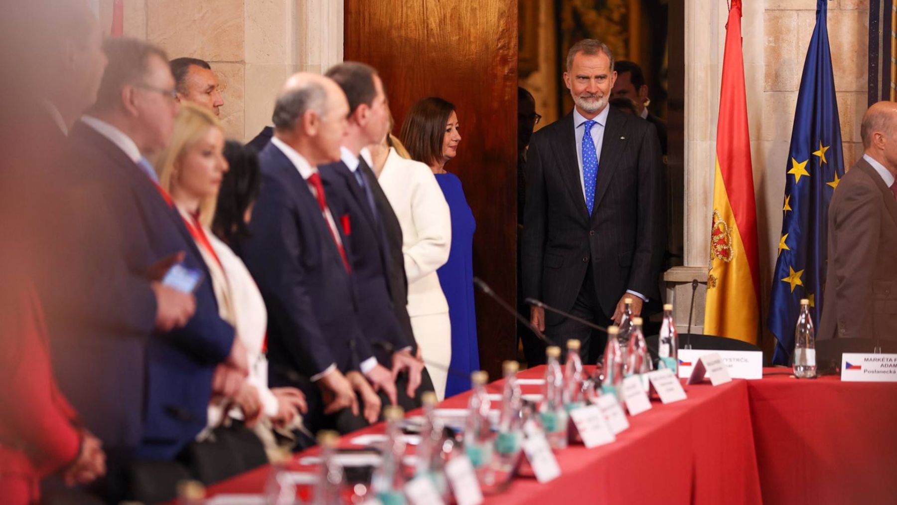 El Rey Felipe VI, en la Conferencia de Presidentes de Parlamentos de la Unión Europea, en Palma.