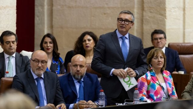 Manolo Gavira, portavoz de Vox en el Parlamento de Andalucía.