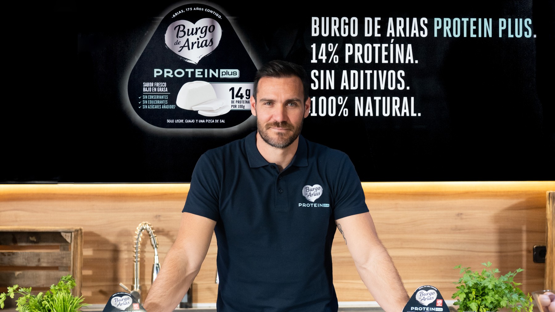 Saúl Craviotto, con Burgo de Arias Protein Plus.