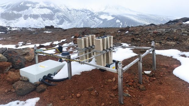 Energía renovable antártida