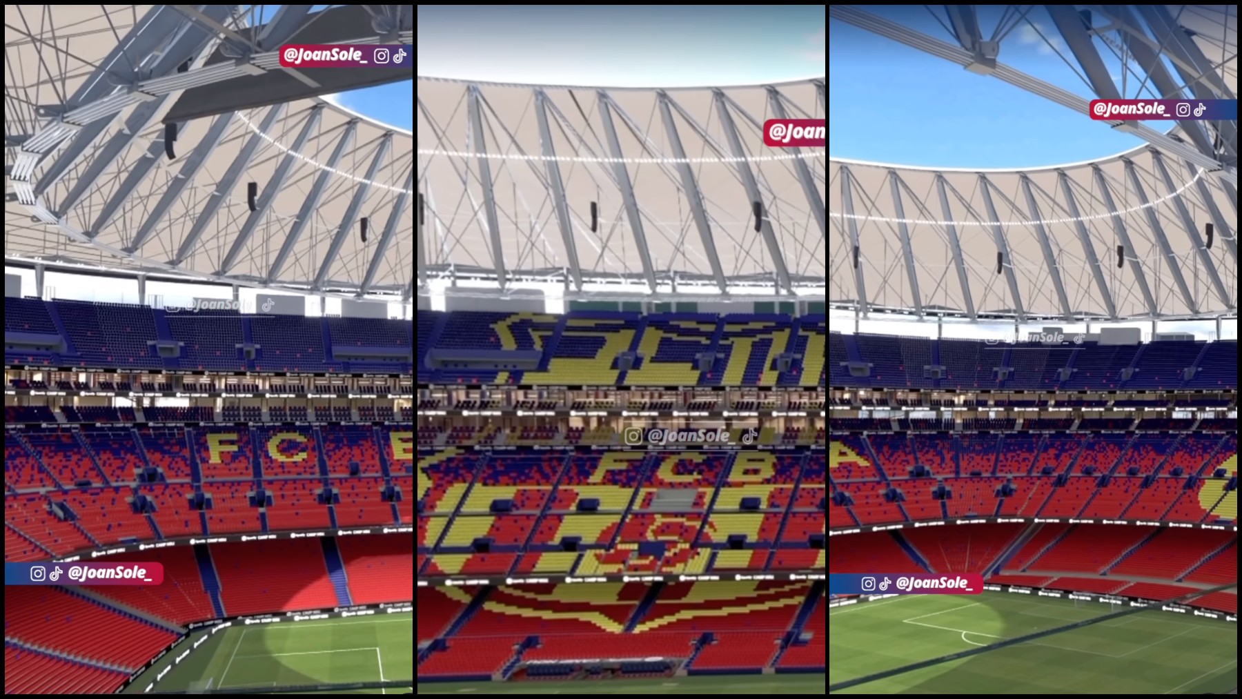 Así será el nuevo Camp Nou. (joansole_)