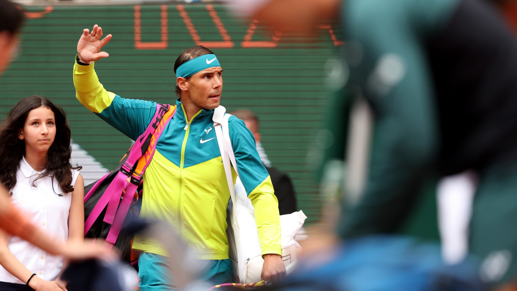 Rafa Nadal, antes de la final de Roland Garros 2022. (Getty)