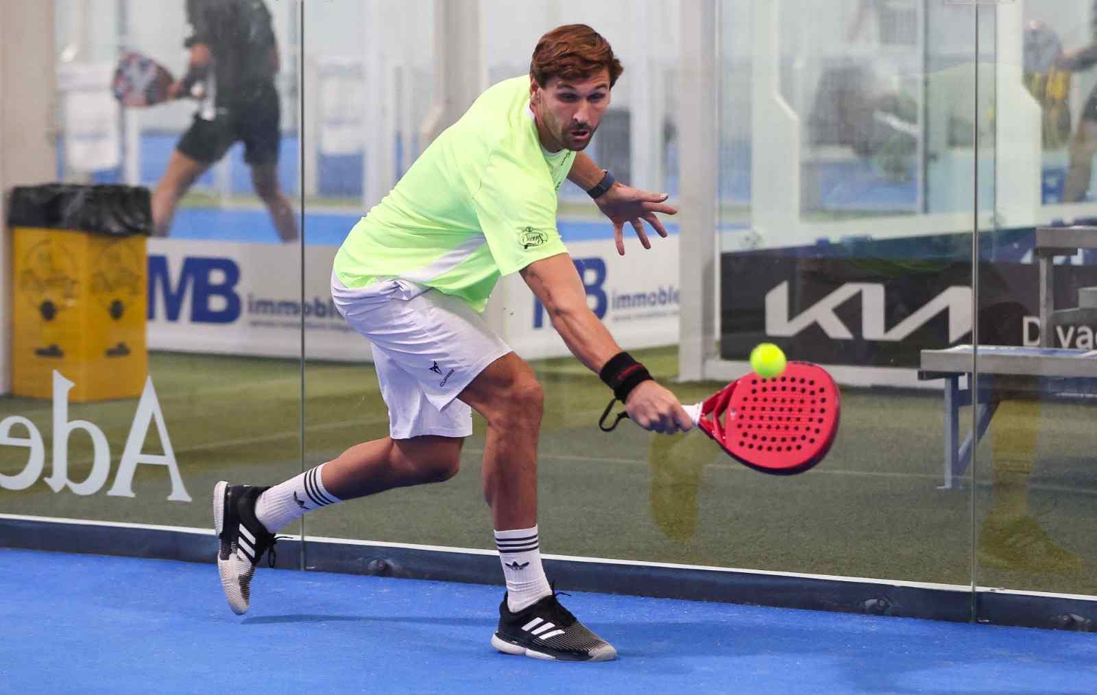 El futbolista Fernando Llorente, participando en el torneo en pasadas ediciones.