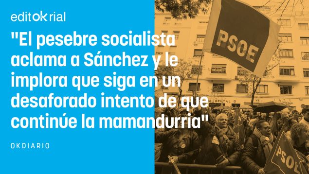 El PSOE no es un partido, es una secta