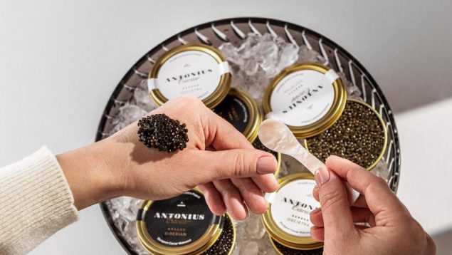 variedades de caviar