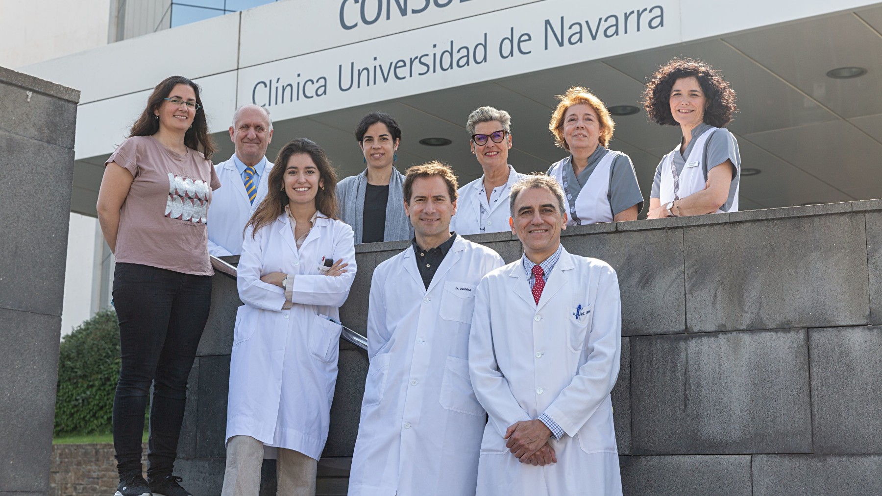 Científicos de la Universidad de Navarra.