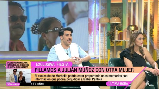 Iván Reboso duda del estado de salud real de Julián Muñoz (Mediaset).