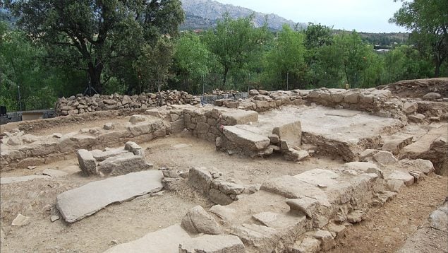 necrópolis, iglesia rural visigoda, yacimiento, el Rebollar, Madrid, Patrimonio