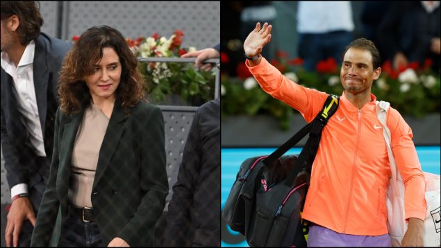 Isabel Díaz Ayuso, Rafa Nadal, Mutua Madrid Open