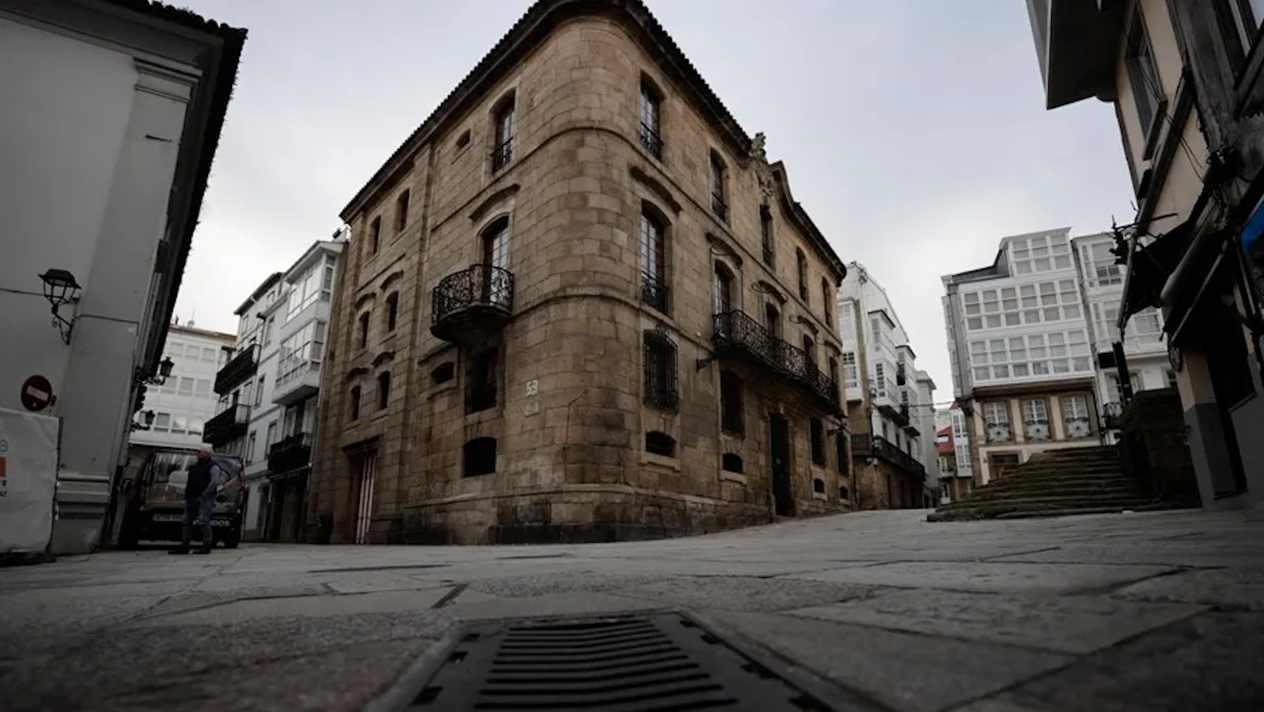 El palacete Casa Cornide, en La Coruña capital (Foto: EFE).