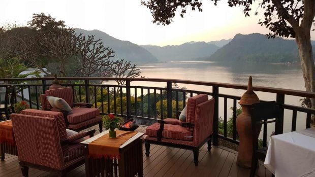 Hotel Melià en Laos.