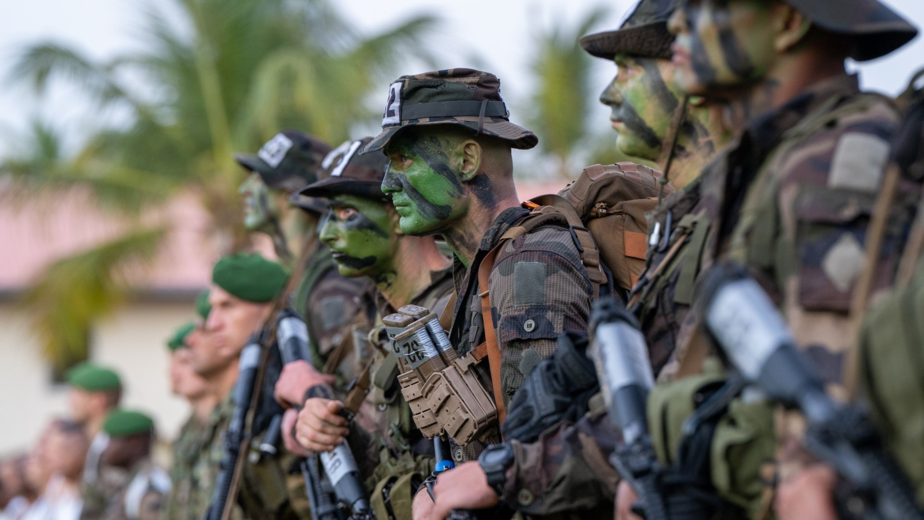 Ejercicio ‘Jaguar’ en Guayana con militares españoles.