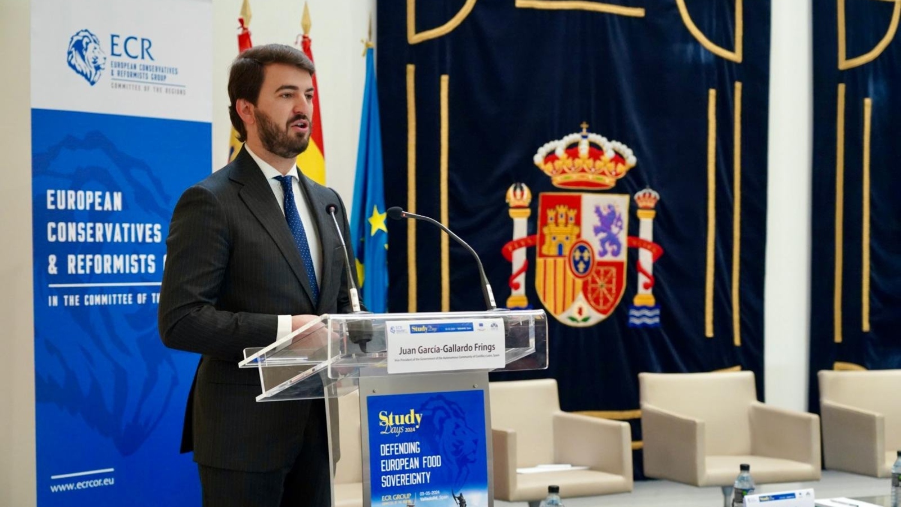 El vicepresidente de Castilla y León, Juan García-Gallardo (EP)