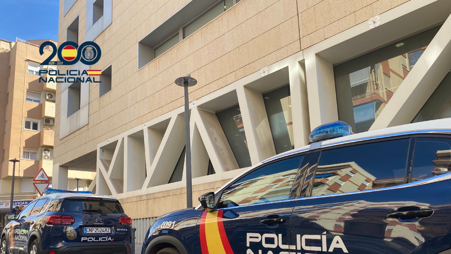 Comisaría Provincial de la Policía Nacional en Alicante.