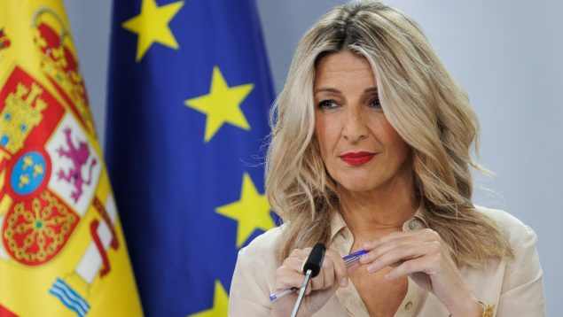 Yolanda Díaz amenaza a TVE desde el Gobierno por «apoyar» Eurovisión «en medio de un genocidio»