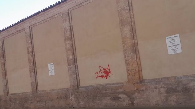 grafitis Palma pintadas vandálicas convento Santa Magdalena