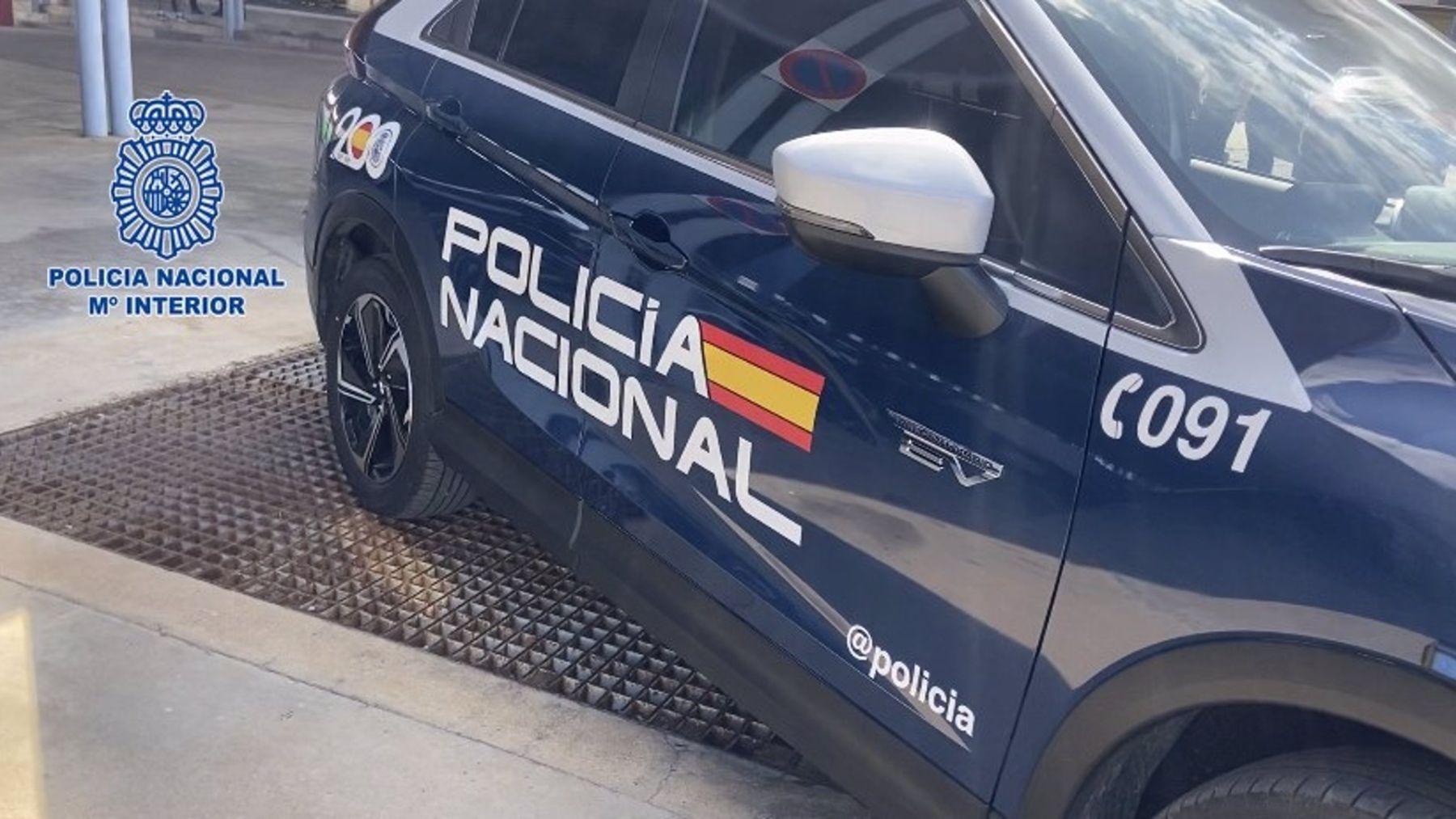 Coche de Policía Nacional.