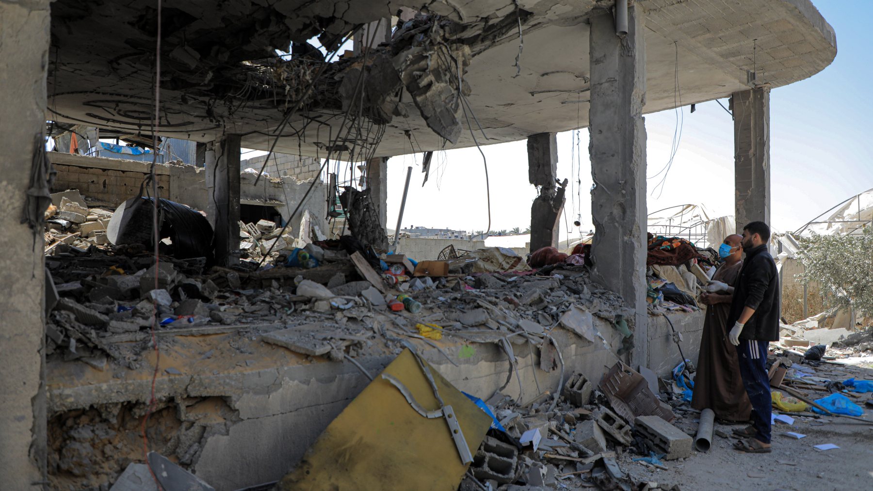 Edificio de Gaza destruido. (Foto: Ep)