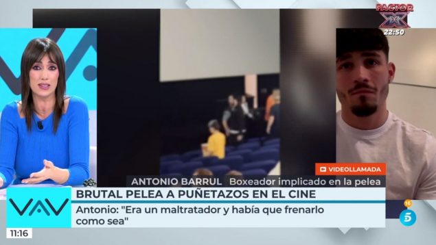 Patricia Pardo entrevista a Antonio Barrul en 'Vamos a ver'.