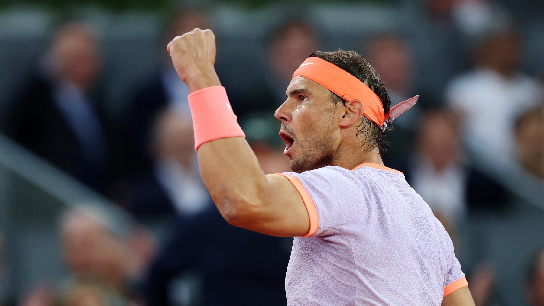 Rafa Nadal, uno de los grandes alicientes del cuadro del Masters 1000 de Roma. (Getty)