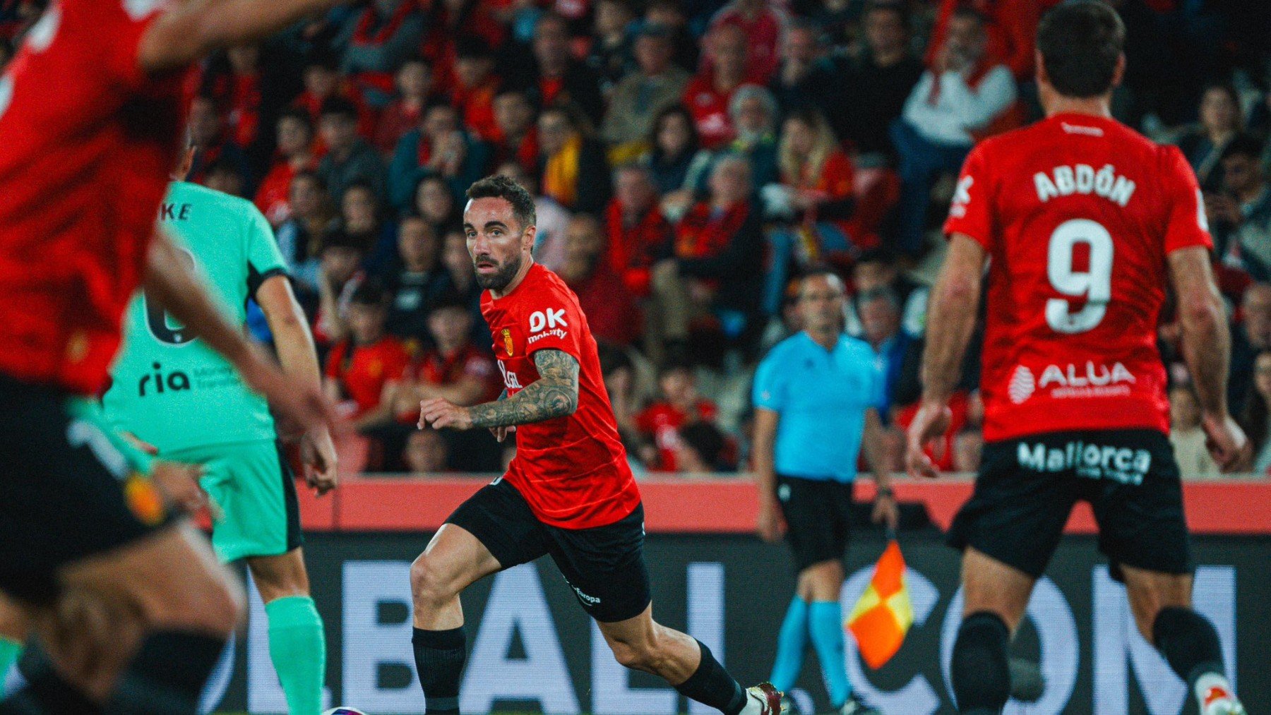 Darder, durante el partido del sábado.