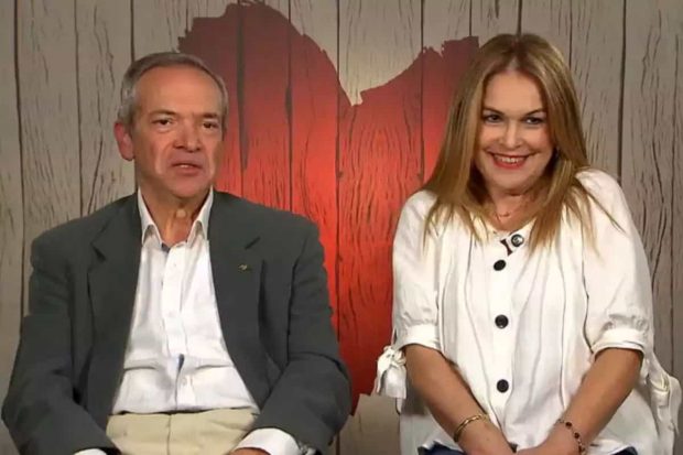 Fernando y Rosa en 'First Dates'. (Mediaset)