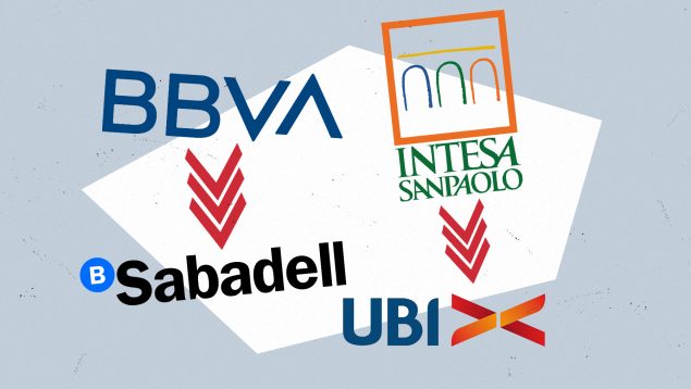 BBVA, Sabadell, Intesa, UBI