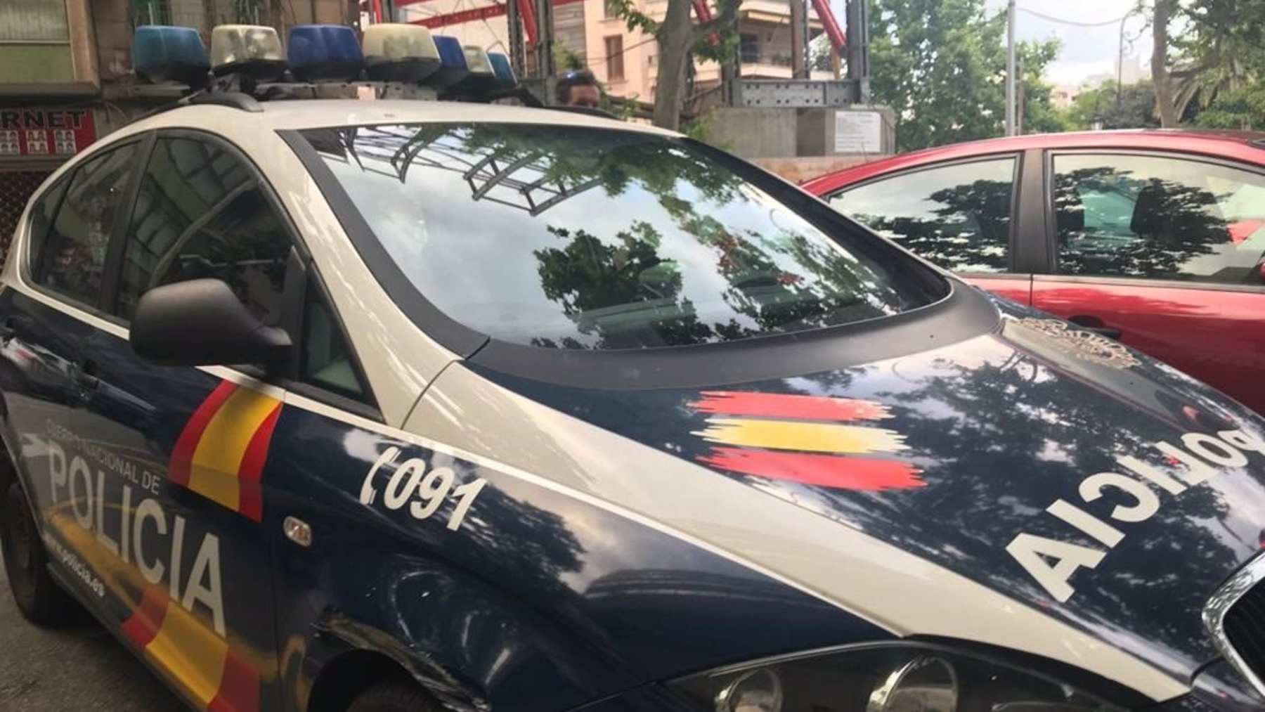 Coche de Policía Nacional. (Europa Press).