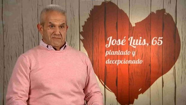 José Luis en 'First Dates'. (Mediaset)