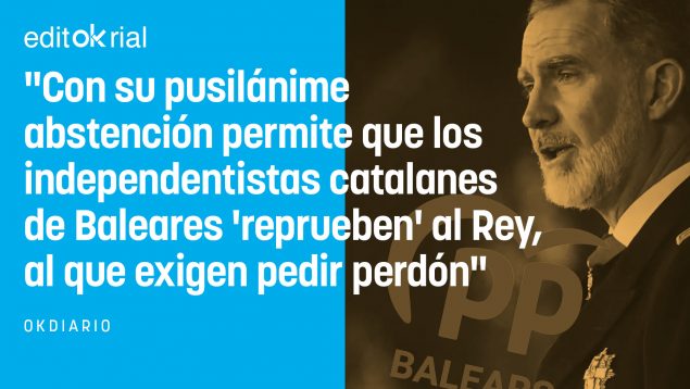 Lo del PP de Mallorca es para correrlos a gorrazos