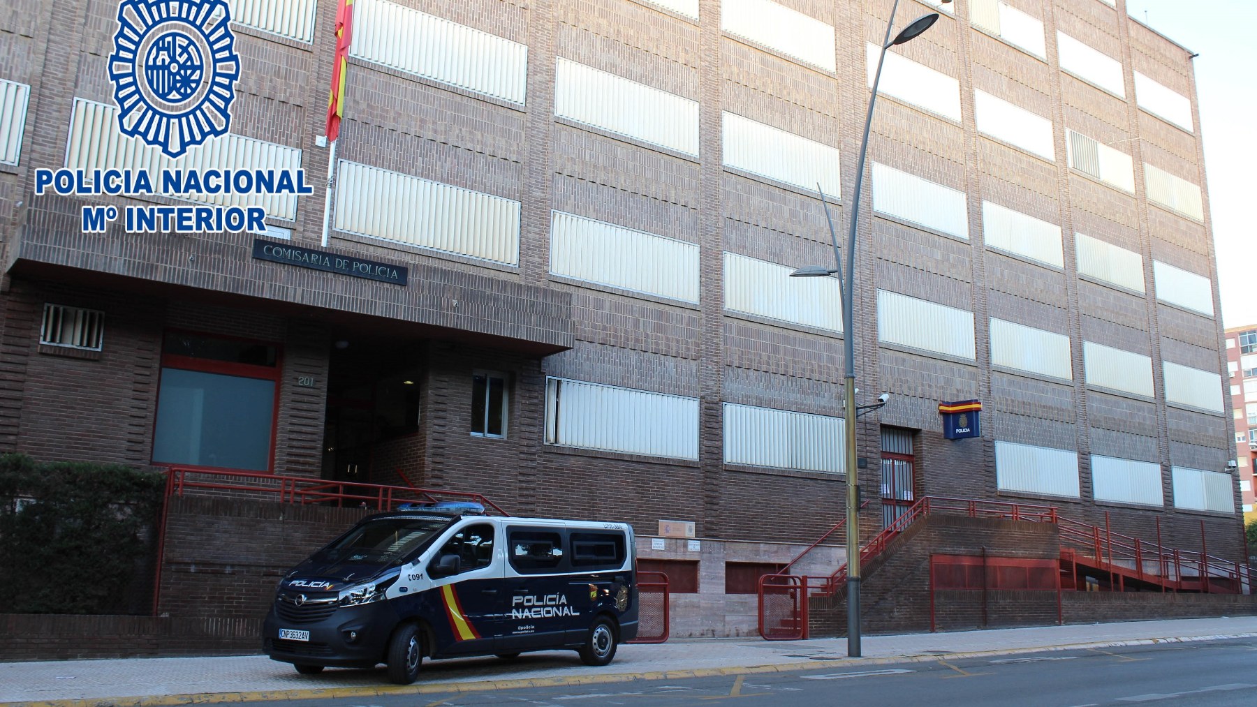 Comisaría de la Policía Nacional de Almería.