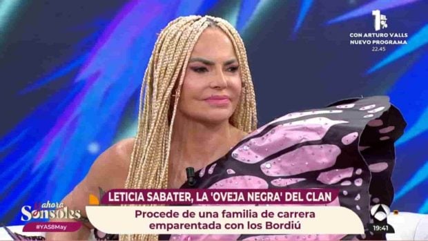 Leticia Sabater en 'Y ahora Sonsoles'. (Atresmedia)