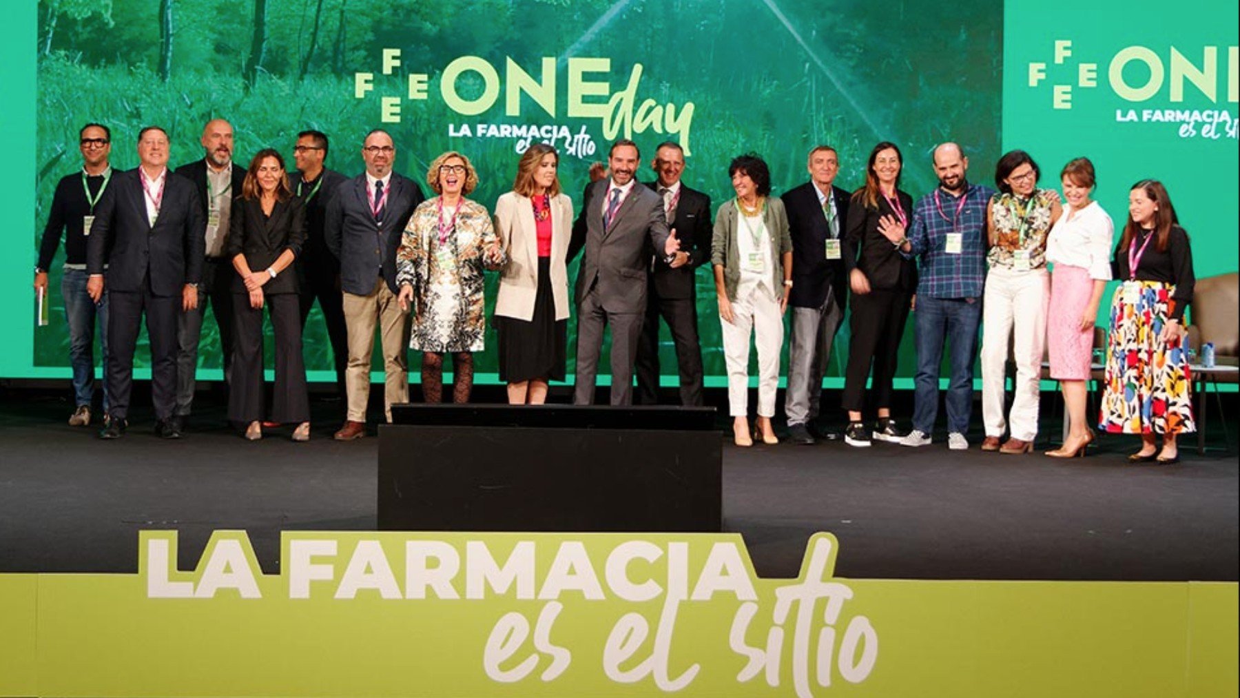 Uno de los encuentros de FEFE, patronal del sector farmacéutico.