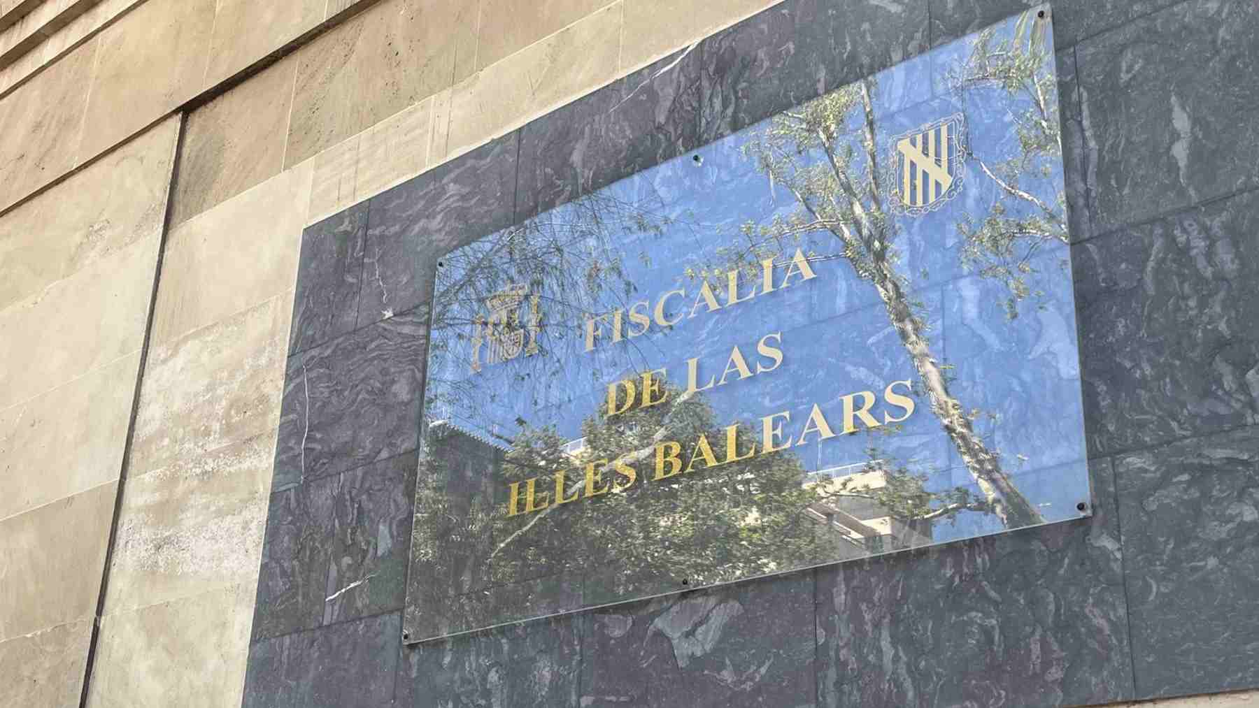 Fachada de la Fiscalía Superior de Baleares.